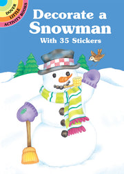 Decorate a Snowman Little Activity Book
